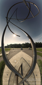 Aeronaut Charles Leroux’ monument